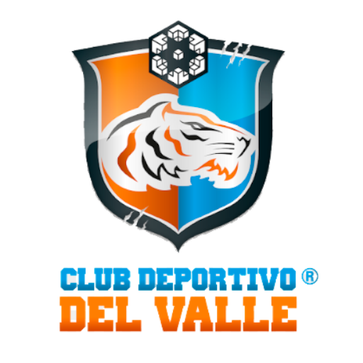 logotipo club deportivo del valle