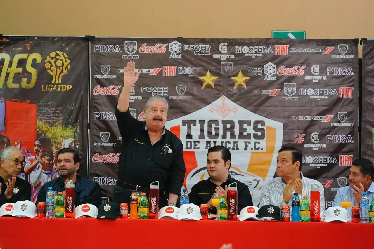 Club deportivo Trigres de Álica presenta en rueda de prensa su temporada 2024-25