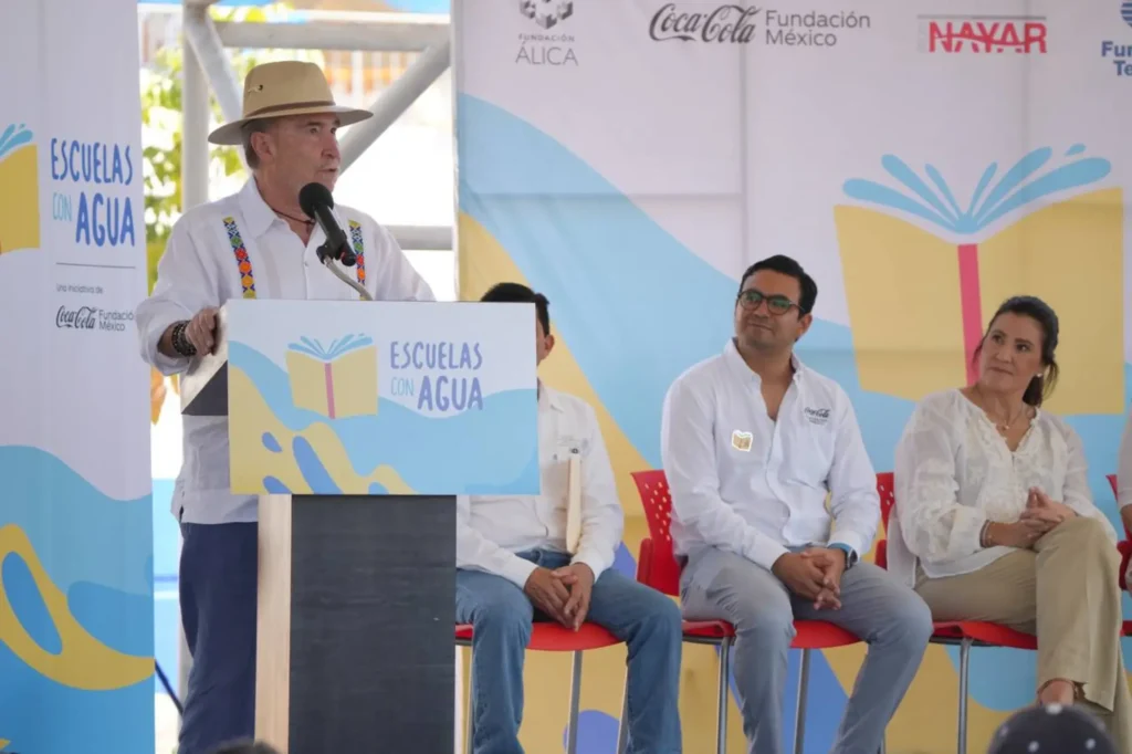 Inauguration of the programa "Schools with water"